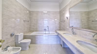 Marble Bathroom design Holland Park